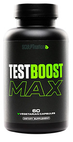 Sculpt Nation TestBoost Max bottle
