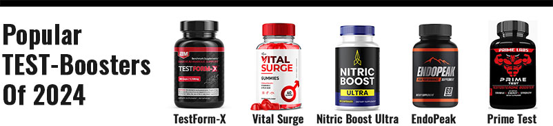 vital surge testo gummies ranked with nitric boost ultra