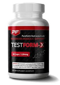 bottle of Testform-x